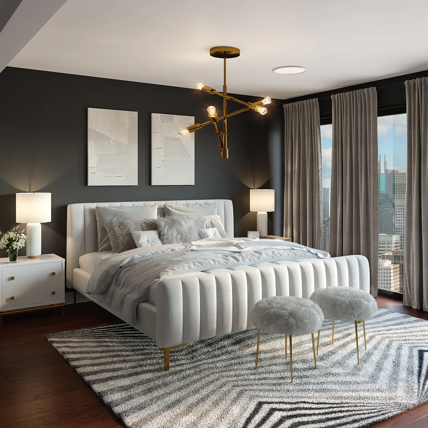 Well-kept, freshly maintained room